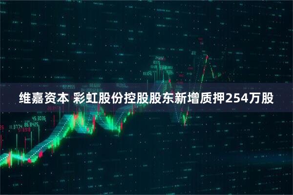 维嘉资本 彩虹股份控股股东新增质押254万股